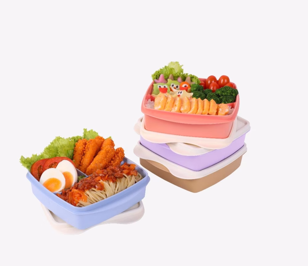 Port Merinde Compartimentat Luna 800 ml corai