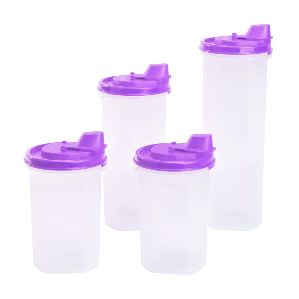 Set Recipiente lichide Clario Lila  (4)