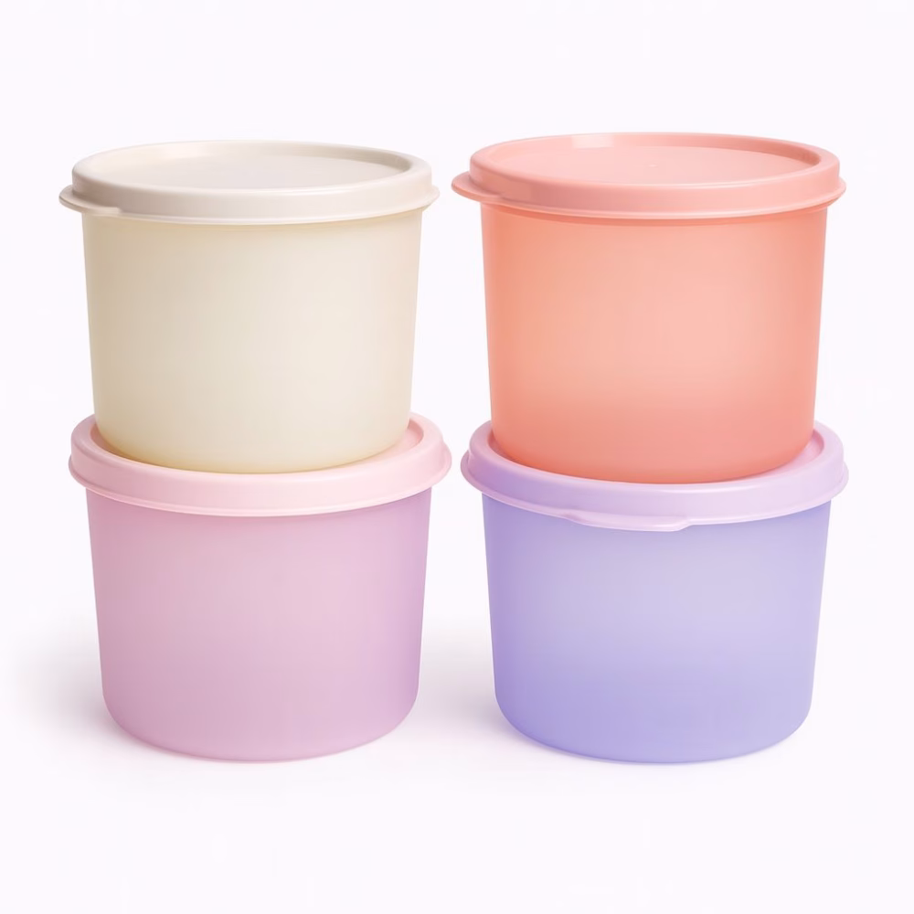 Set Recipiente Rotunde Snackla 680 ml (4buc)