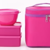 Set Compact - geanta magenta