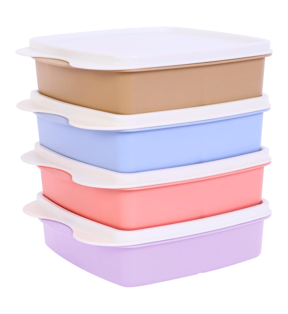 Port Merinde Compartimentat Luna 800 ml Mov pastel