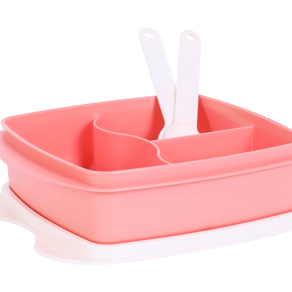 Port Merinde Compartimentat Luna 800 ml corai