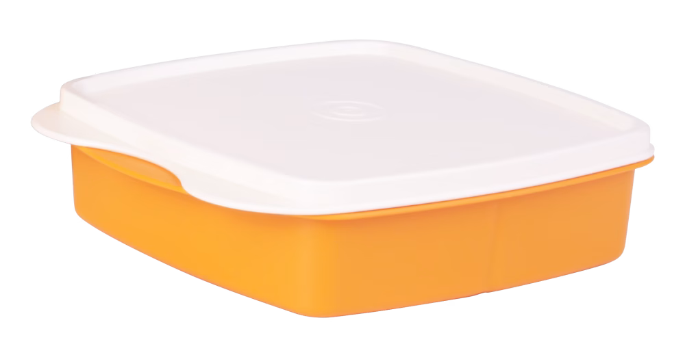 Port Merinde Compartimentat Luna 800 ml galben