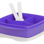 Port Merinde Compartimentat Luna 800 ml Mov