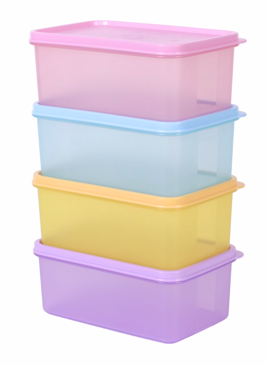 Set recipiente Scatolla 1l ( 4 buc)