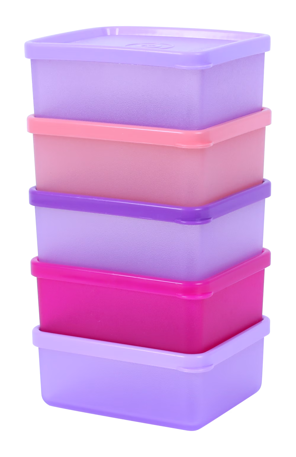 CUTIE SET STACK 5PCS Set Recipiente Patrate Candy 220 ml (5 buc)